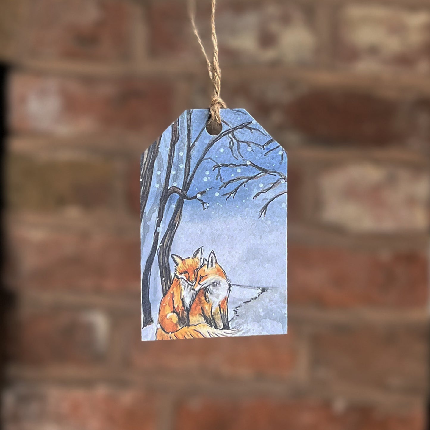 Foxes Gift Tags 3pck