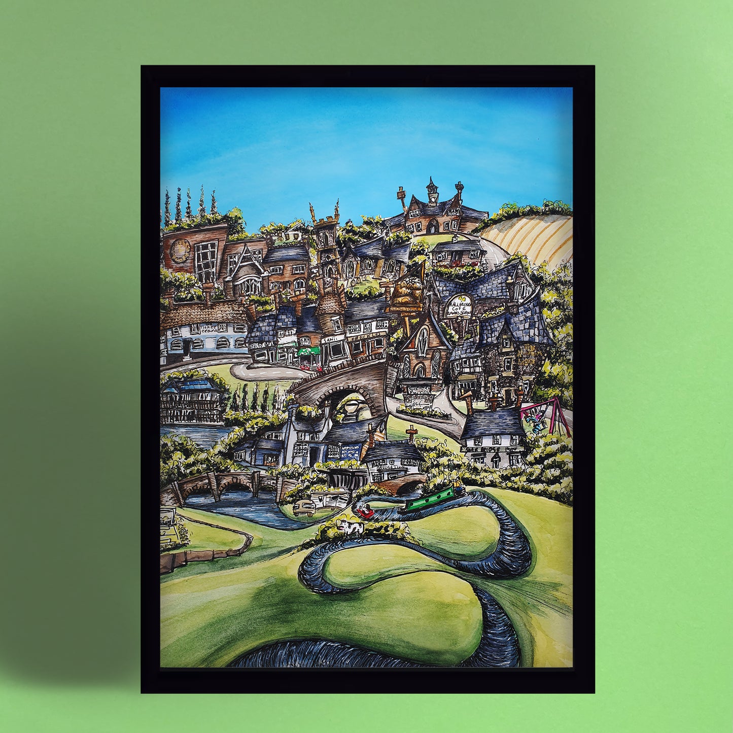 Barrow Upon Soar Print
