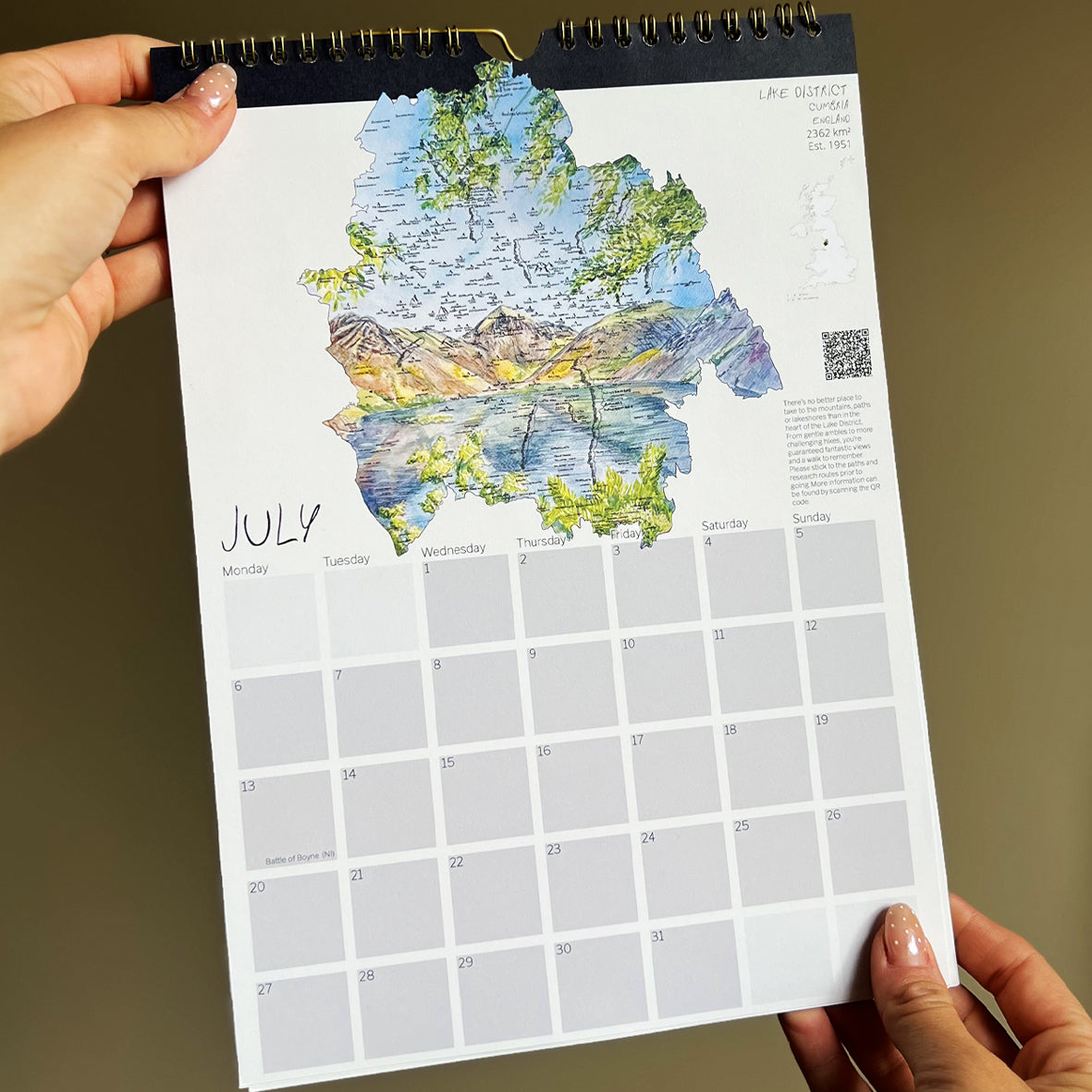 2026 National Park Charity Calendar