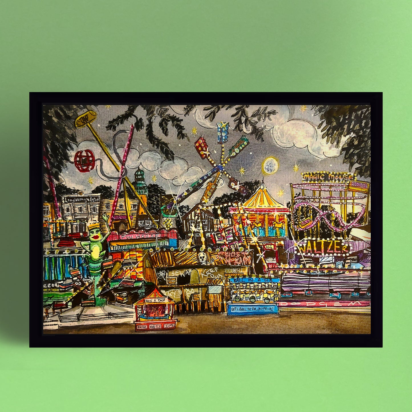 Loughborough Fair Print