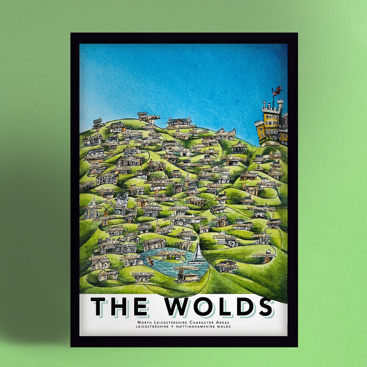 The Wolds Print