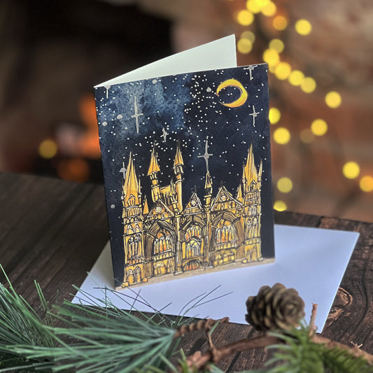 Peterborough Cathedral Christmas Card - 5 for £10