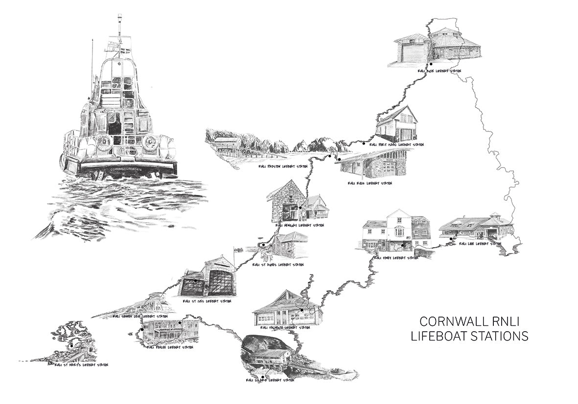 Cornwall RNLI Print