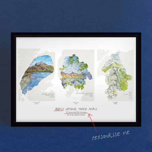 National Three Peaks Print